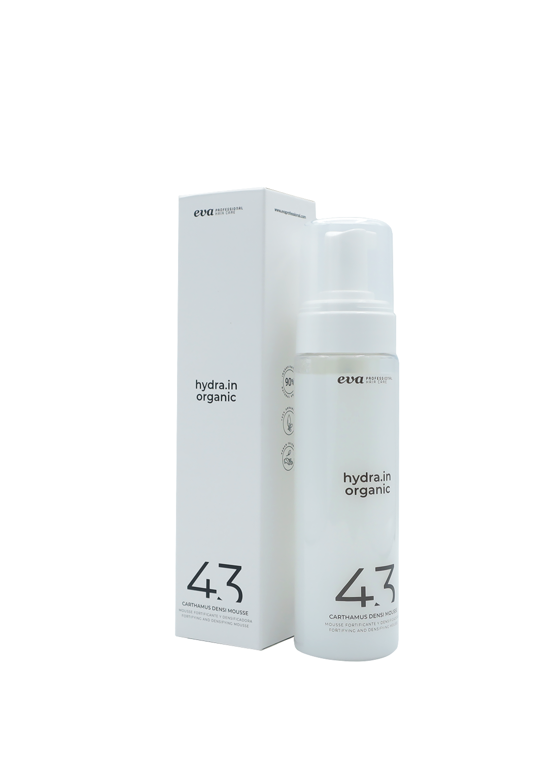 hydra.in organic Carthamus densi mousse No. 43 200 ml - HadiLive